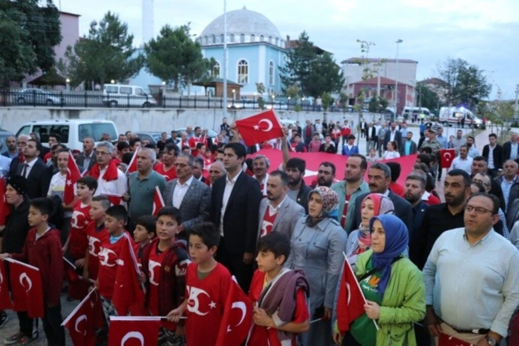 Kavak İlçesi'nde 15 Temmuz programı