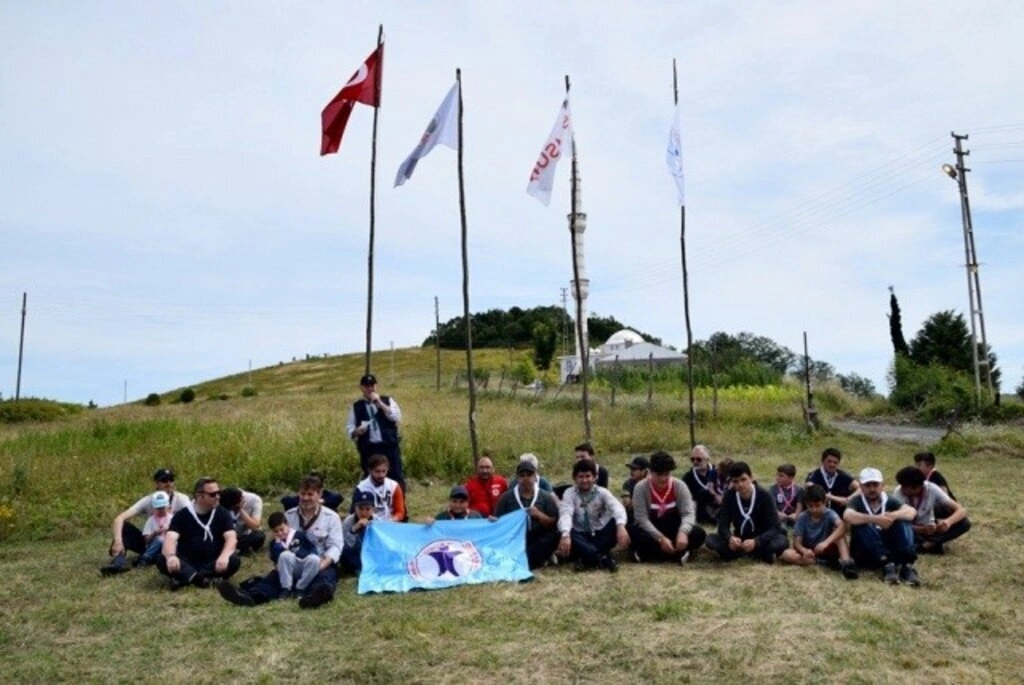 Samsun Yıldız Gençlik'ten Baba Oğul İzci Kampı