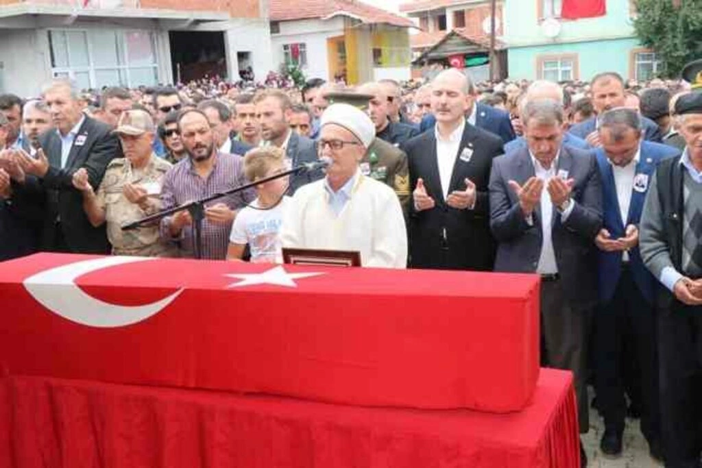 Şehit Jandarma Binbaşı Zafer Akkuş Son Yolculuğuna Uğurlandı