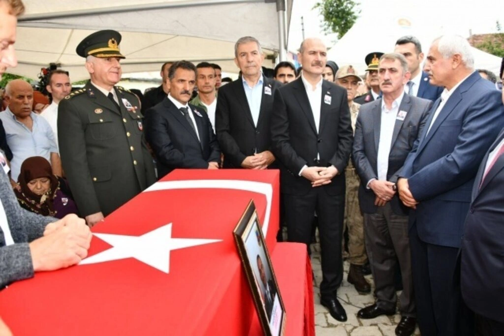 Şehit Jandarma Binbaşı Zafer Akkuş Son Yolculuğuna Uğurlandı
