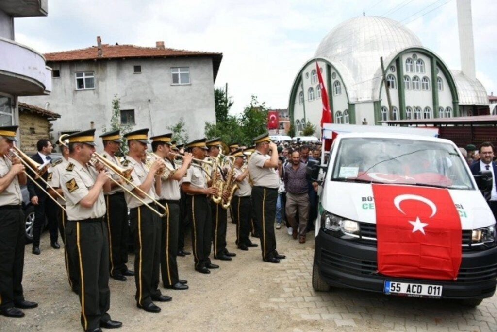 Şehit Jandarma Binbaşı Zafer Akkuş Son Yolculuğuna Uğurlandı