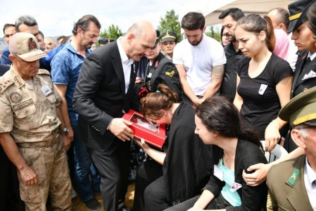 Şehit Jandarma Binbaşı Zafer Akkuş Son Yolculuğuna Uğurlandı