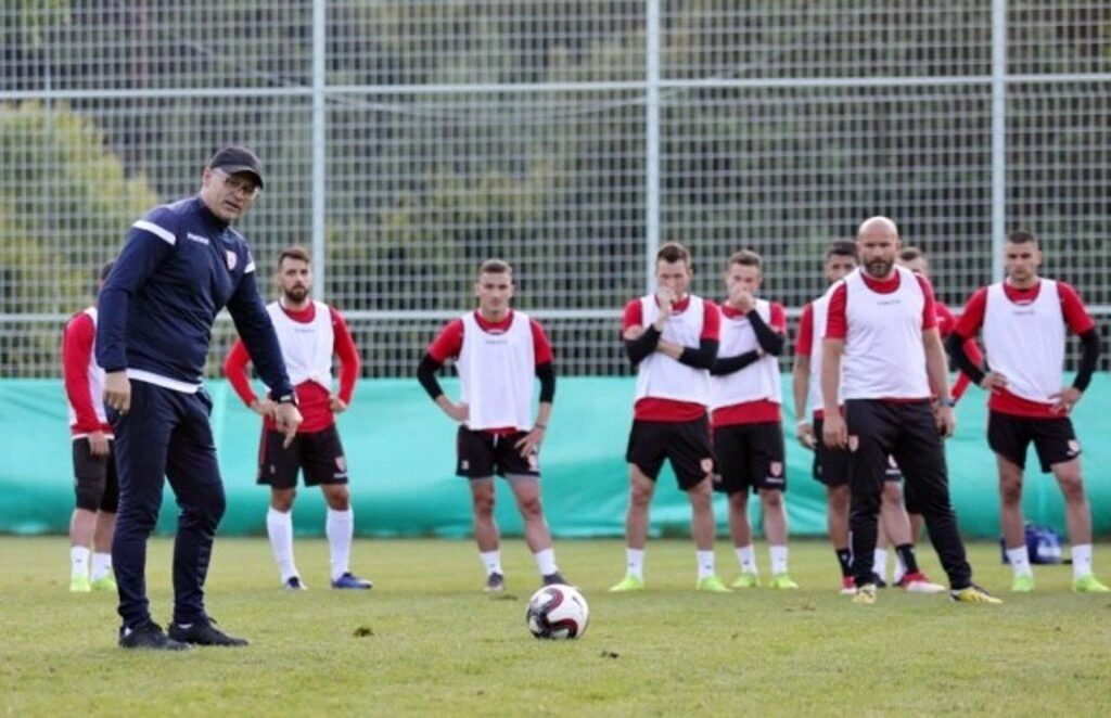 Samsunspor taktik çalıştı