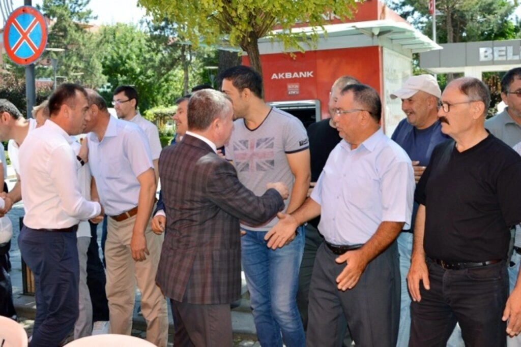 Havza'da Kurban Bayramı Bayramlaşma Merasimi