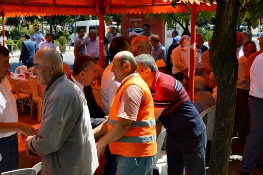 Havza'da Kurban Bayramı Bayramlaşma Merasimi