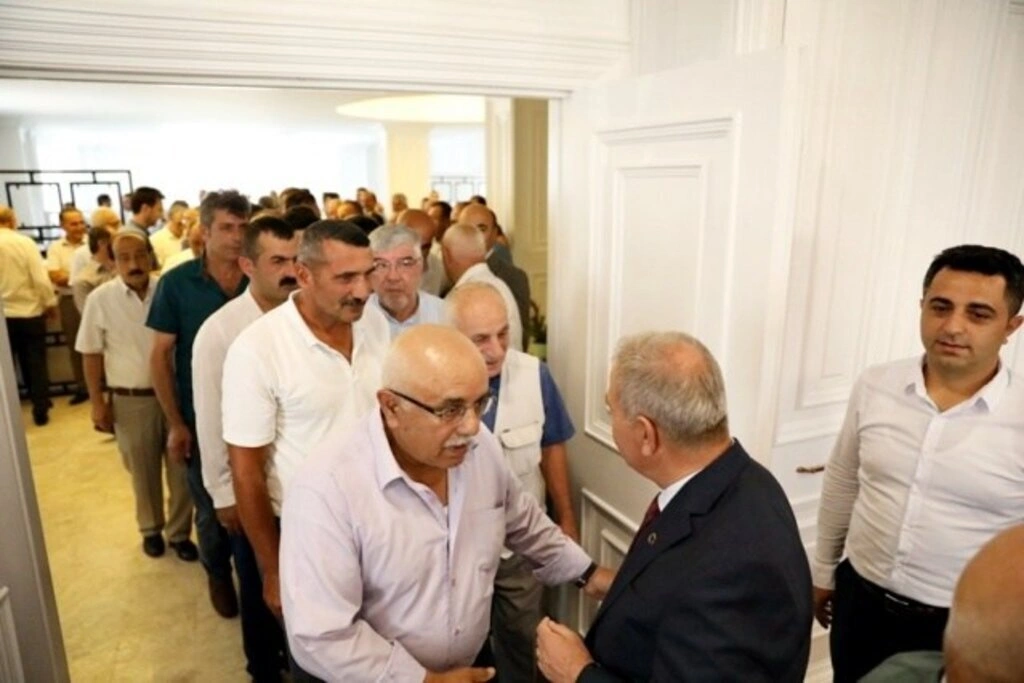 İlkadım Belediyesi'nde bayramlaşma merasimi