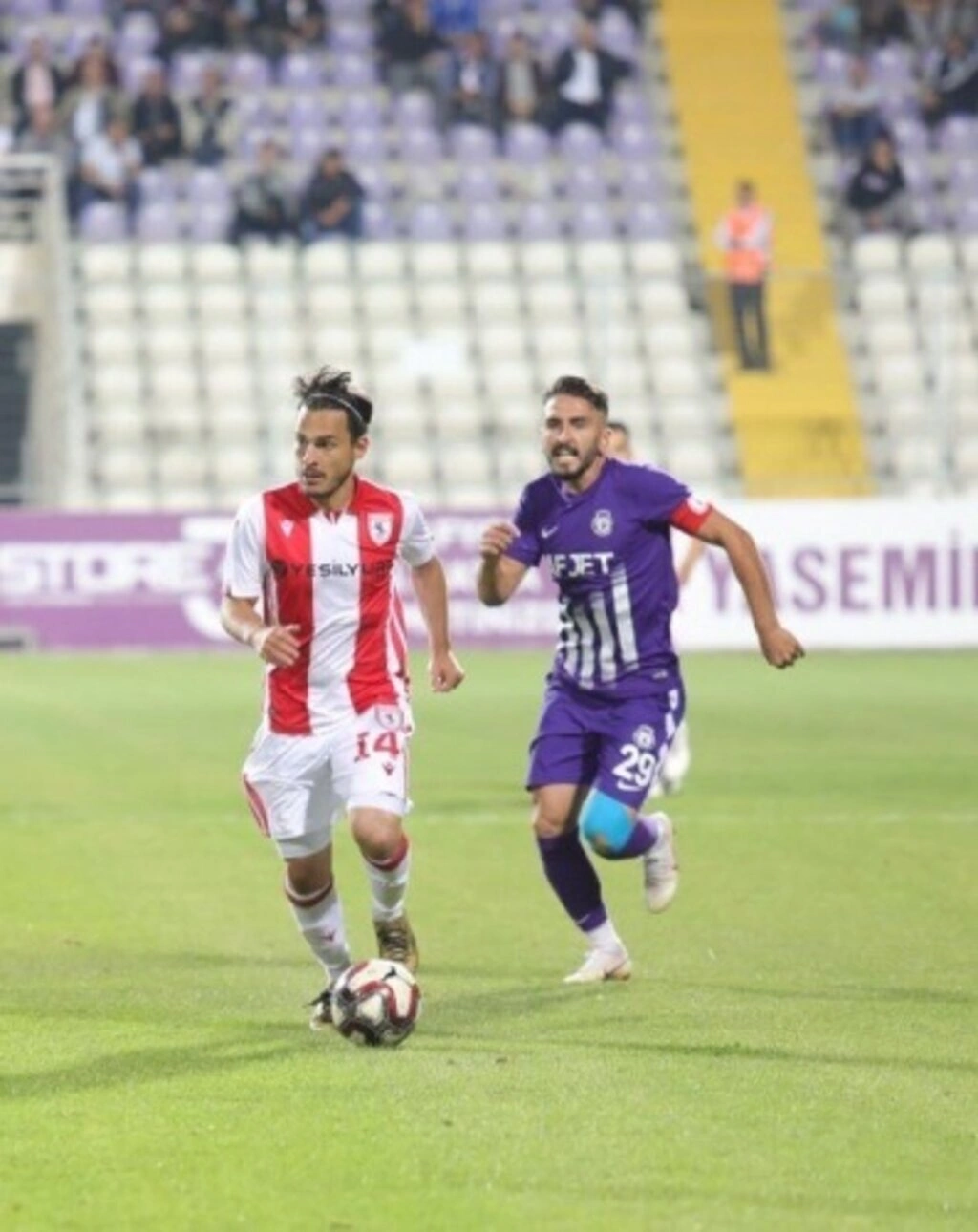 Afyonspor Samsunspor maç fotoğrafları