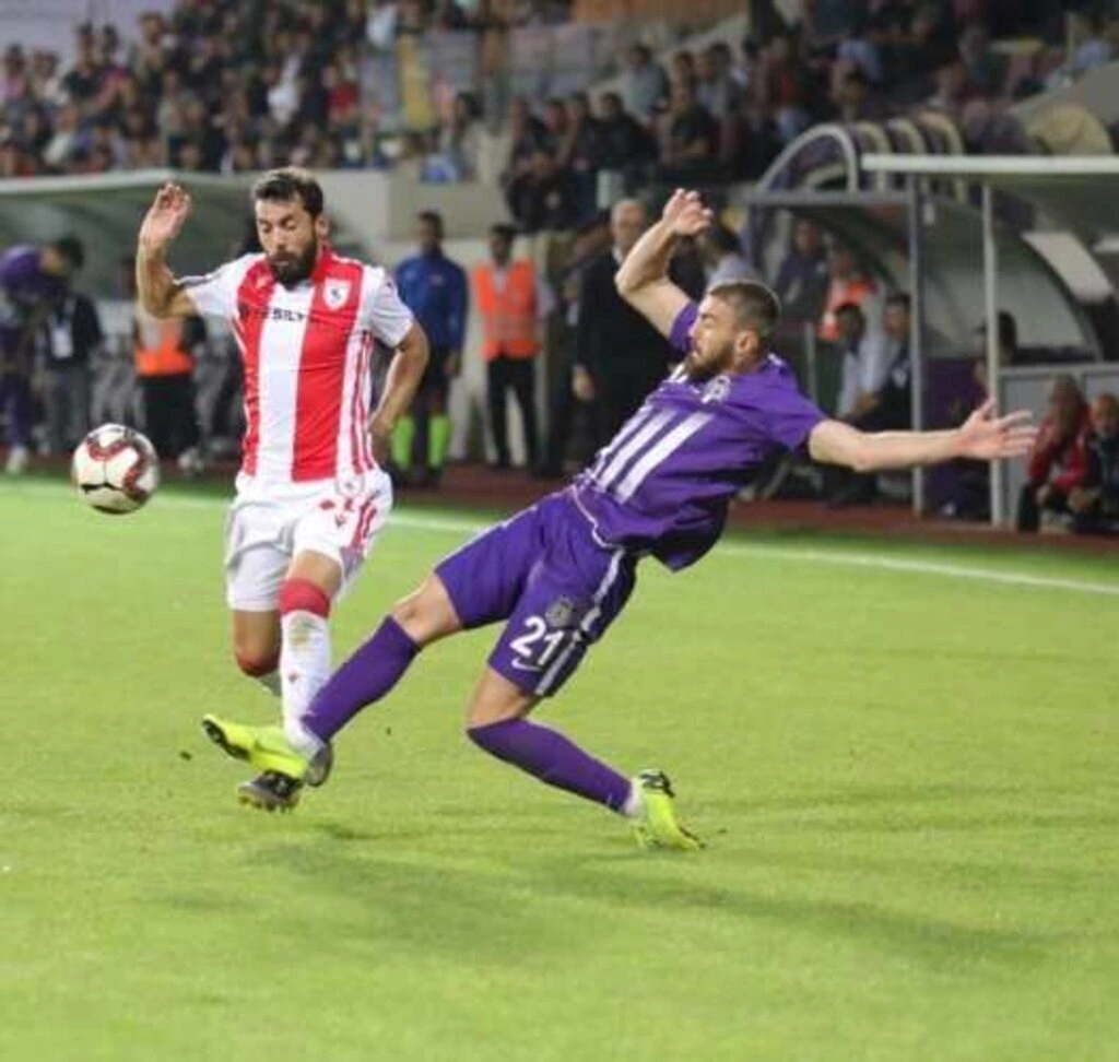 Afyonspor Samsunspor maç fotoğrafları