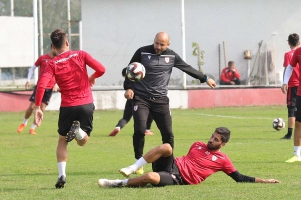 Samsunspor çift kale maç yaptı