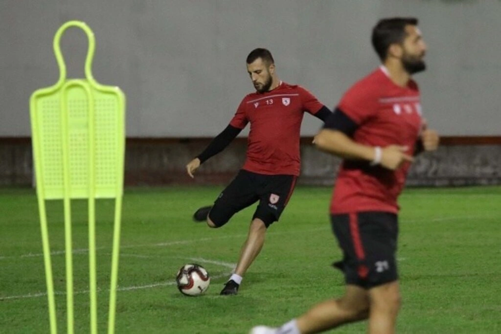 Samsunspor Kırklarelispor maçı hazırlıklarına başladı
