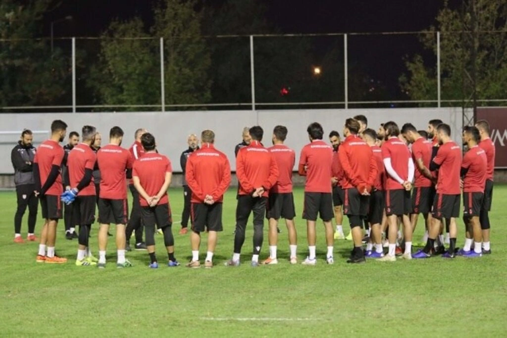Samsunspor Kırklarelispor maçı hazırlıklarına başladı