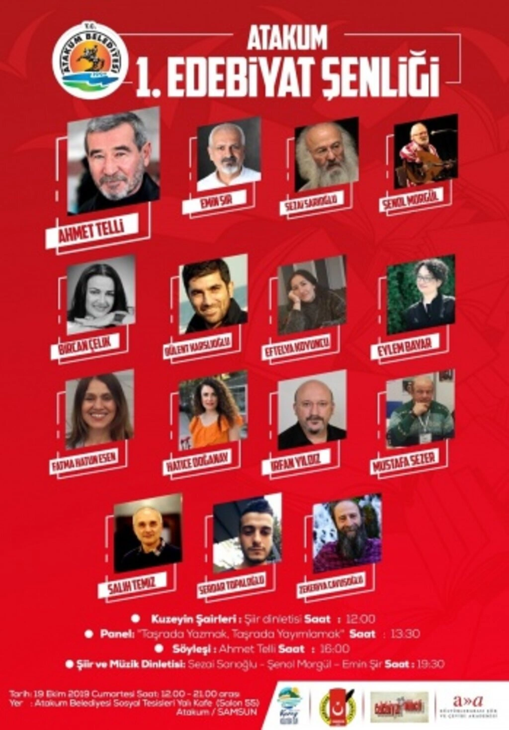 Atakum’da Edebiyat Rüzgarı Esecek!
