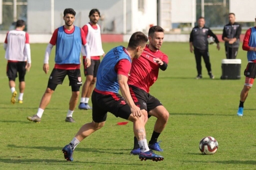 Samsunspor pas çalıştı