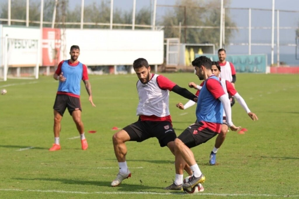 Samsunspor pas çalıştı