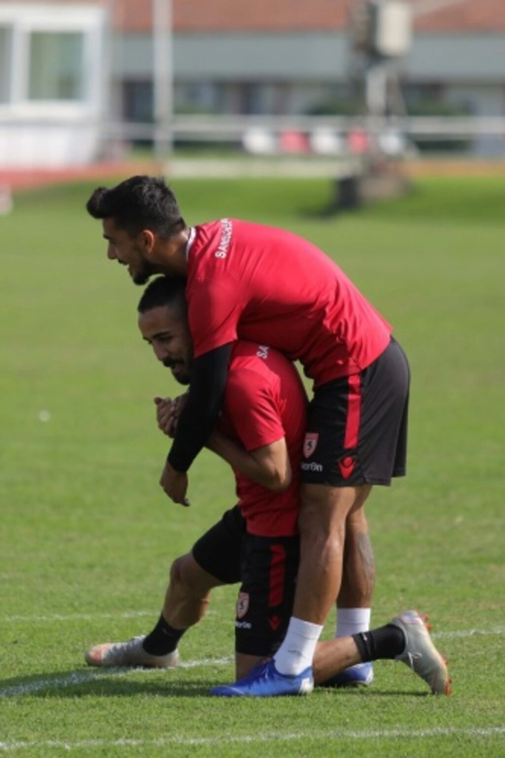 Samsunspor pas çalıştı