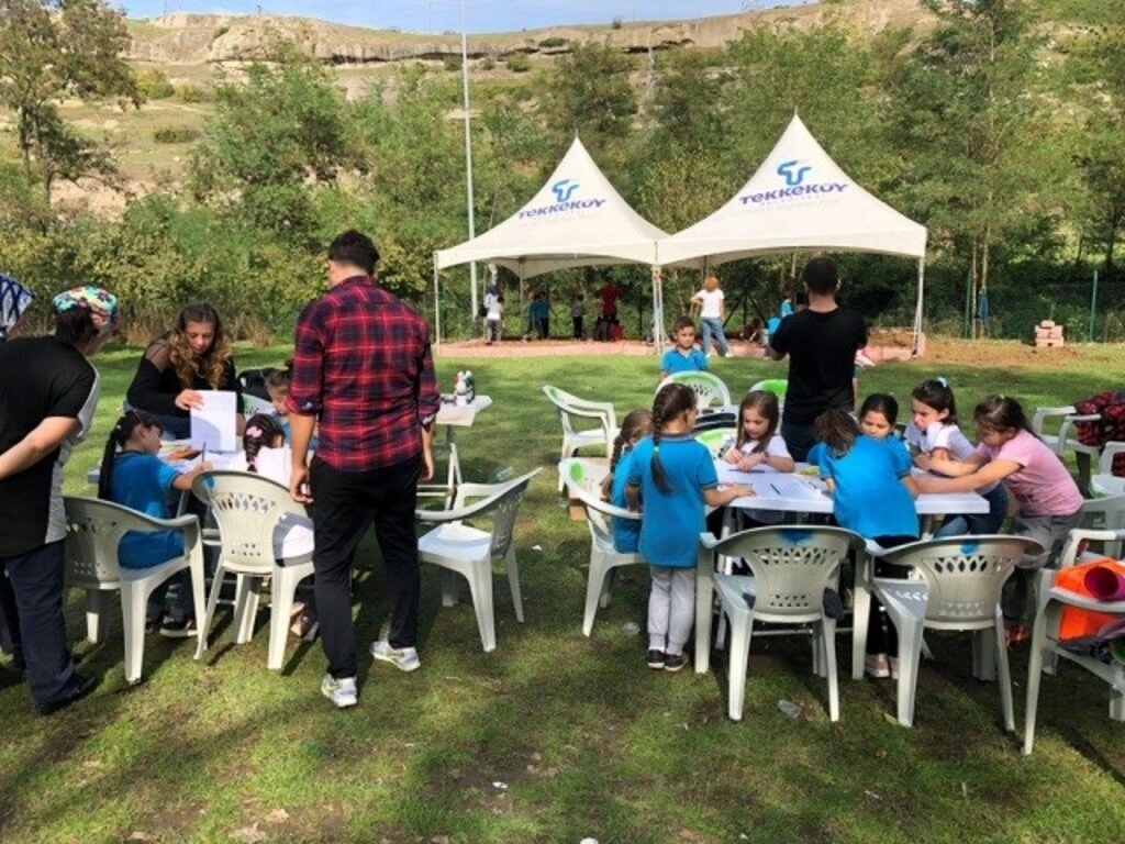 OMÜ Arkeoloji Bölümü TÜBİTAK Bilim Şenliği’nde Çocukları Eğitim