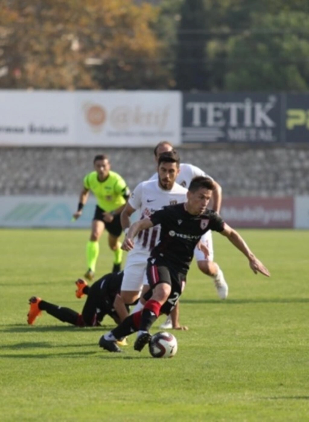Samsunspor İnegölspor'u tek golle geçti
