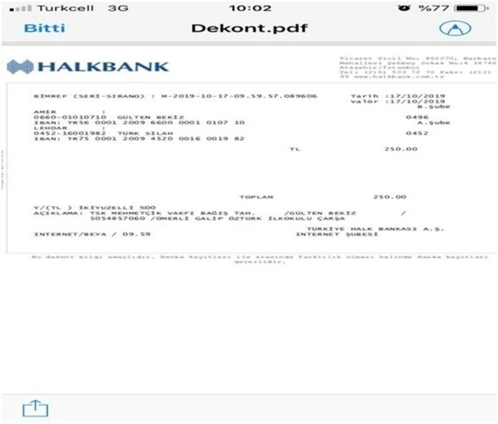 Ömerli Galip Öztürk İlkokulu Öğrencileri'nden Mehmetçiğimize anlamlı destek
