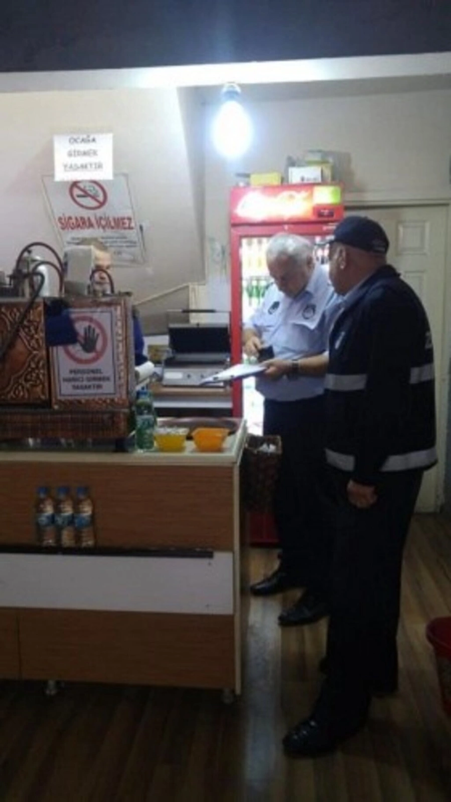 İlkadım'da Kahvehaneler ve Çay Ocakları Denetlendi