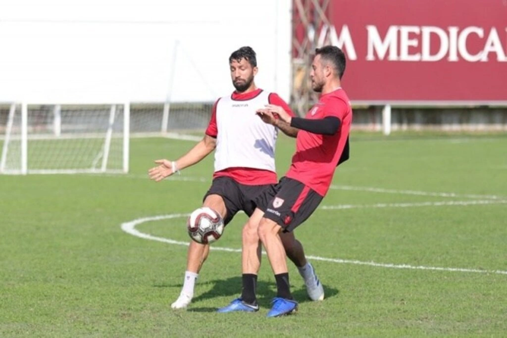 Samsunspor çift kale maç yaptı