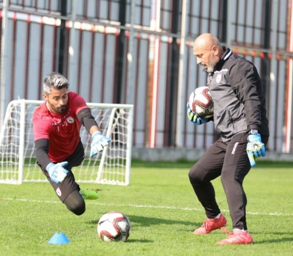 Samsunspor çift kale maç yaptı