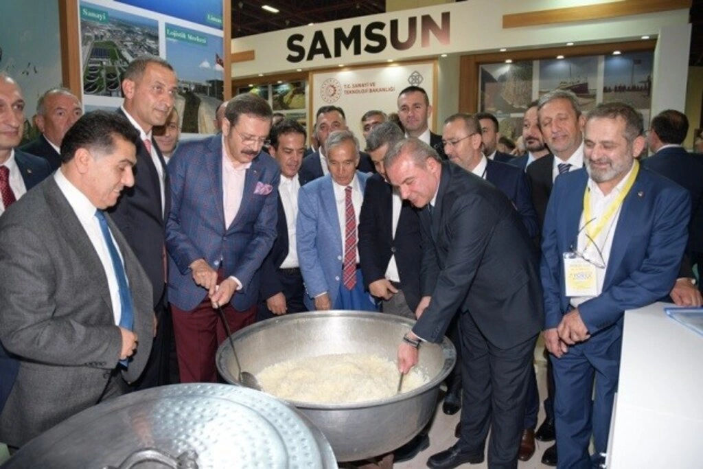 YÖREX Fuarı’nda Samsun rüzgarı