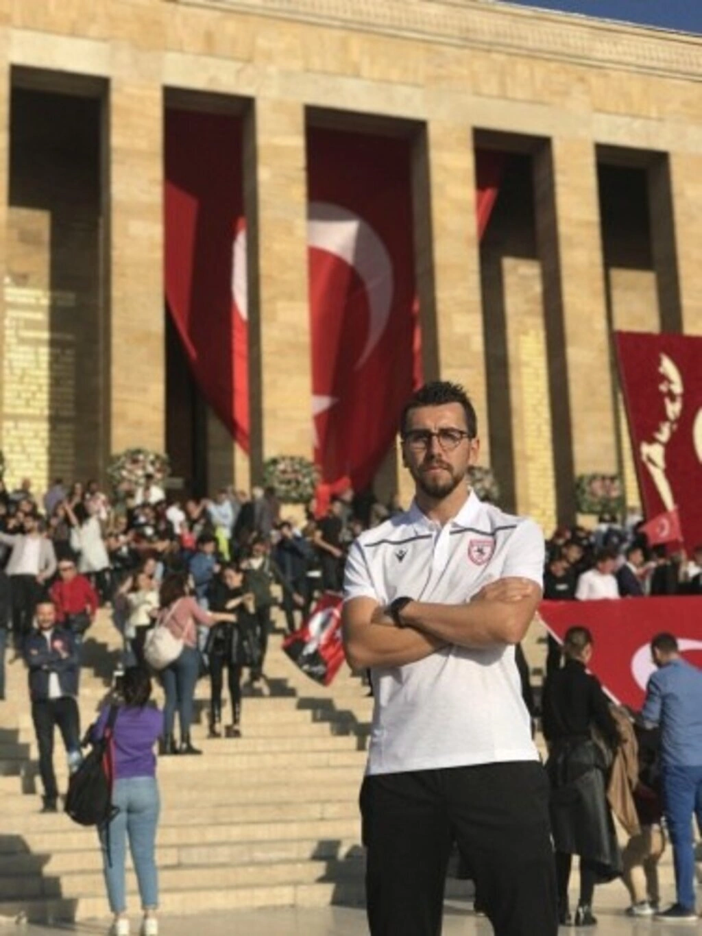 Samsunspor Futbol Akademisi oyuncuları Ata'nın huzurunda