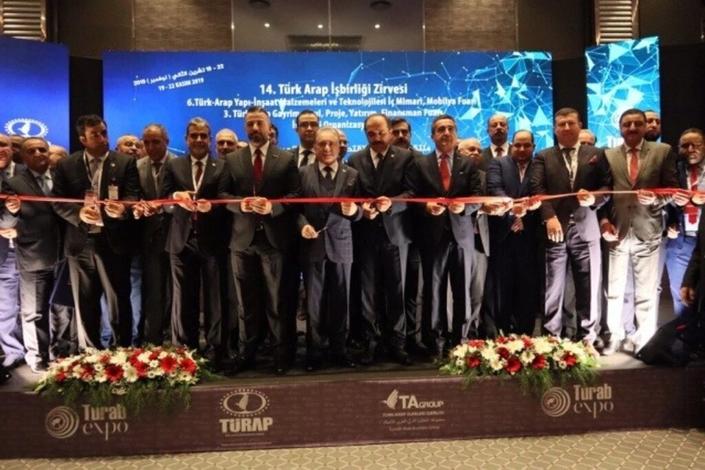 Türk- Arap Gayrimenkul, Proje, Yatırım, Finansman Fuarı açıldı