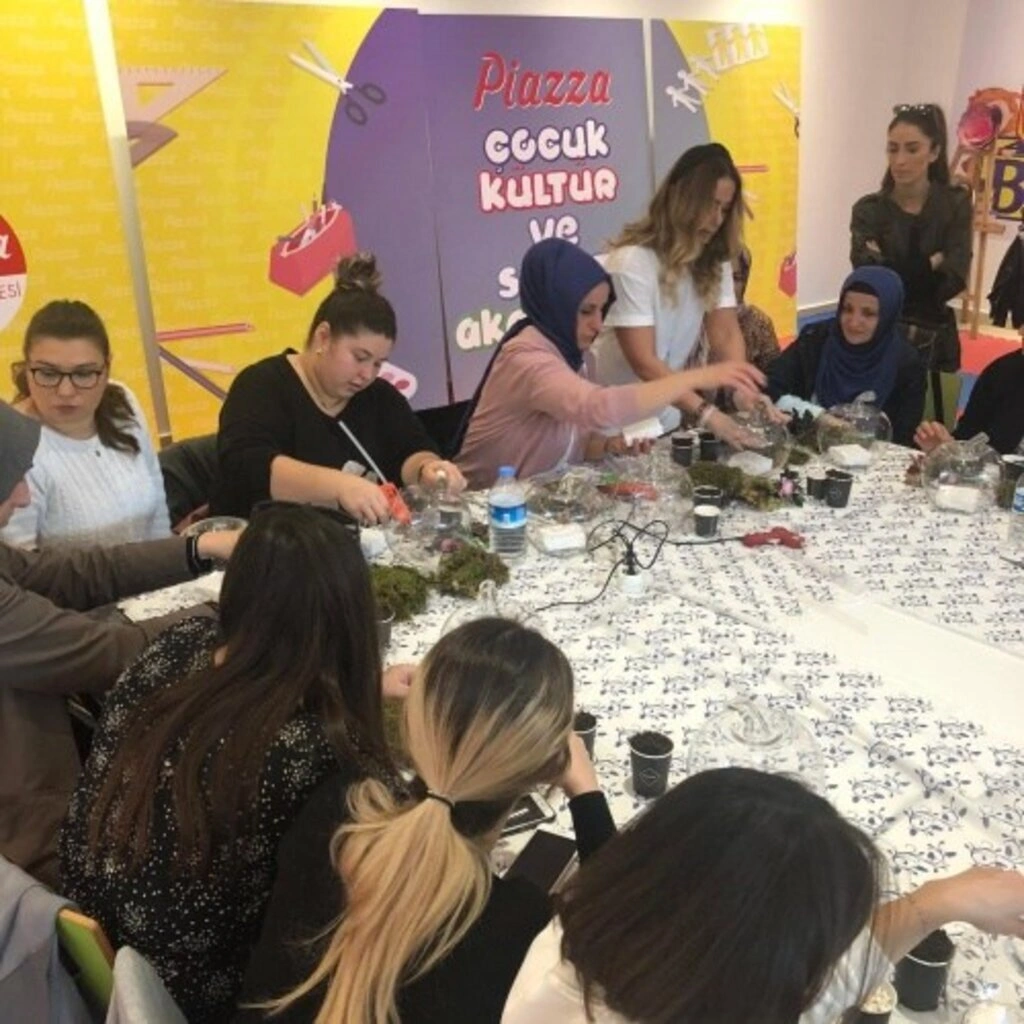 Samsun Piazza’da Kadınlara da Çocuklara da Eğlence