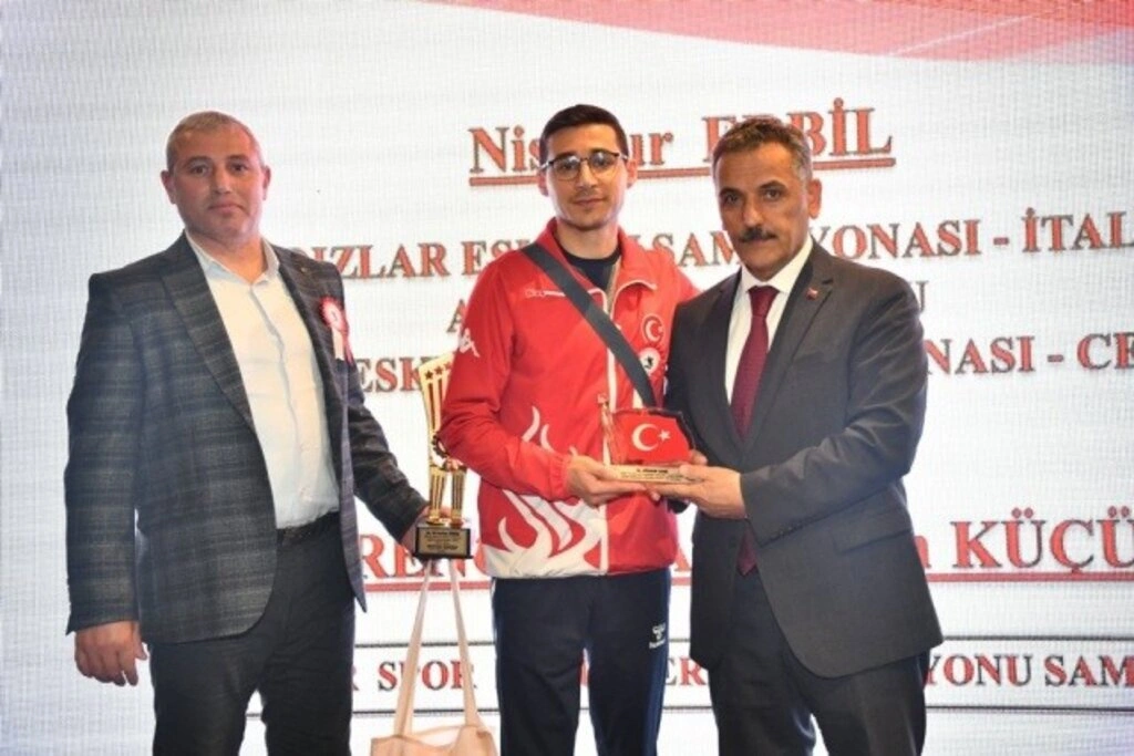 Samsun'da ASKF'den sporculara ödül