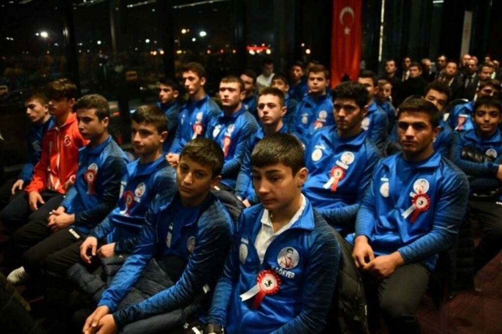 Samsun'da ASKF'den sporculara ödül