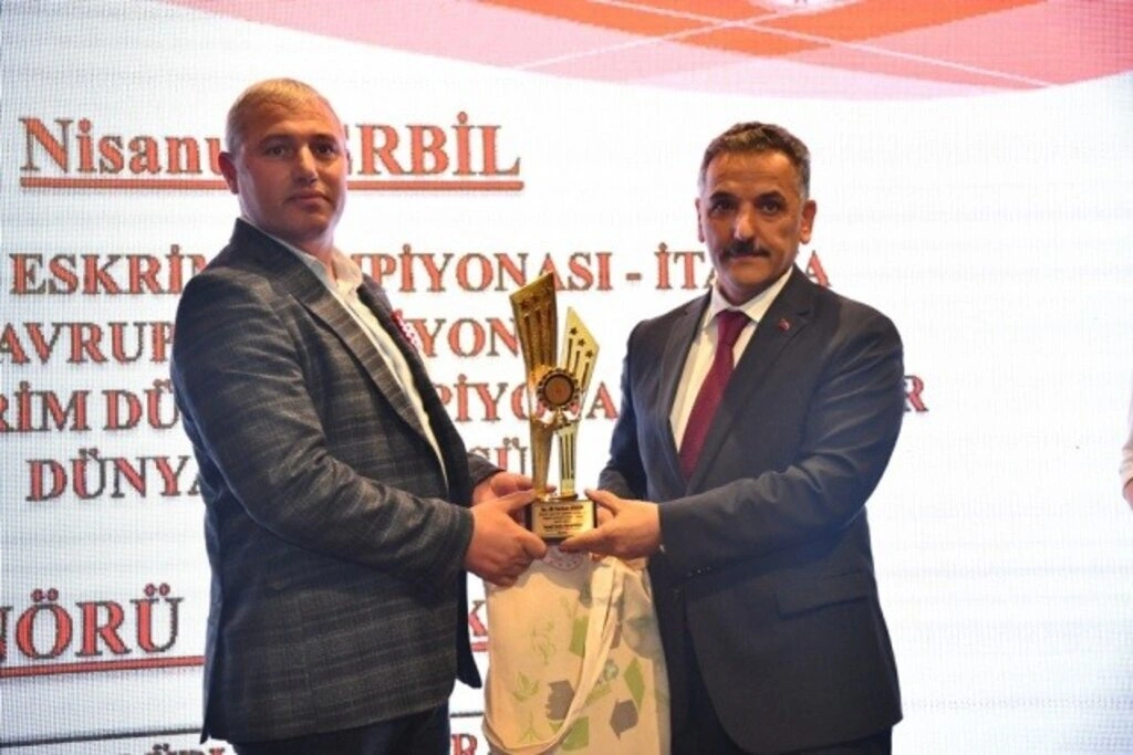 Samsun'da ASKF'den sporculara ödül