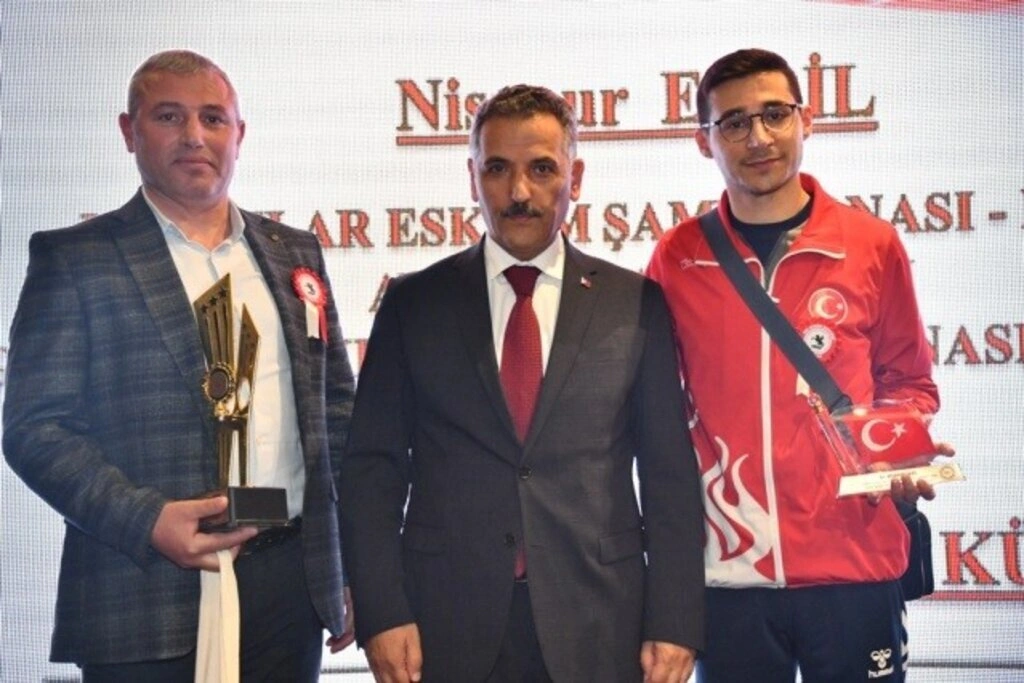 Samsun'da ASKF'den sporculara ödül