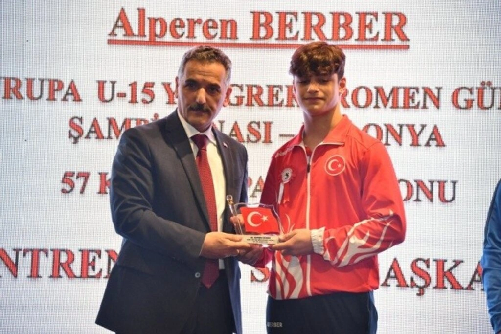 Samsun'da ASKF'den sporculara ödül