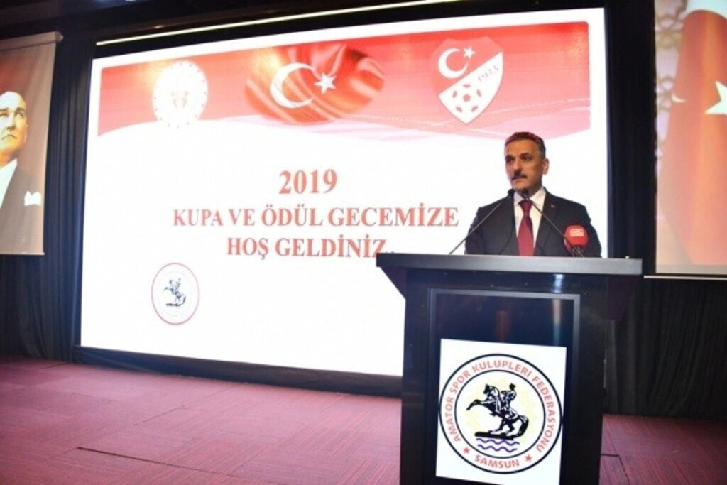 Samsun'da ASKF'den sporculara ödül