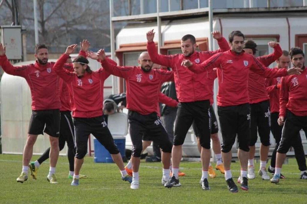 Samsunspor'da galibiyet sevinci