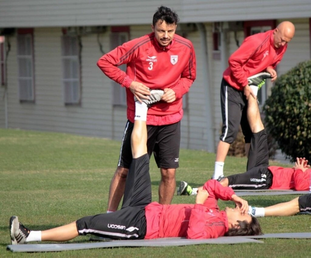 Samsunspor'da galibiyet sevinci