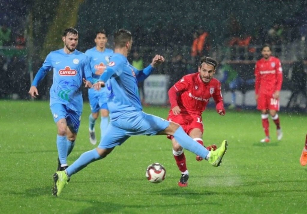 Yılport Samsunspor Çaykur Rizespor maç fotoğrafları