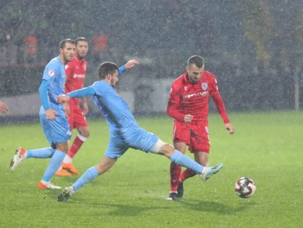 Yılport Samsunspor Çaykur Rizespor maç fotoğrafları