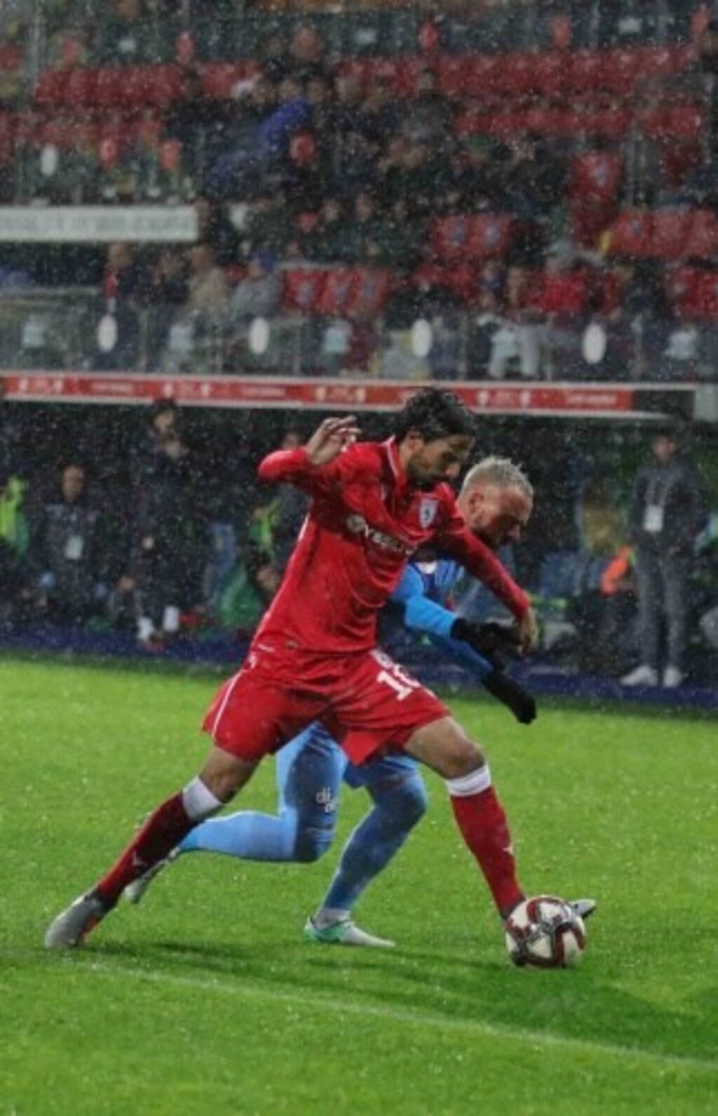 Yılport Samsunspor Çaykur Rizespor maç fotoğrafları