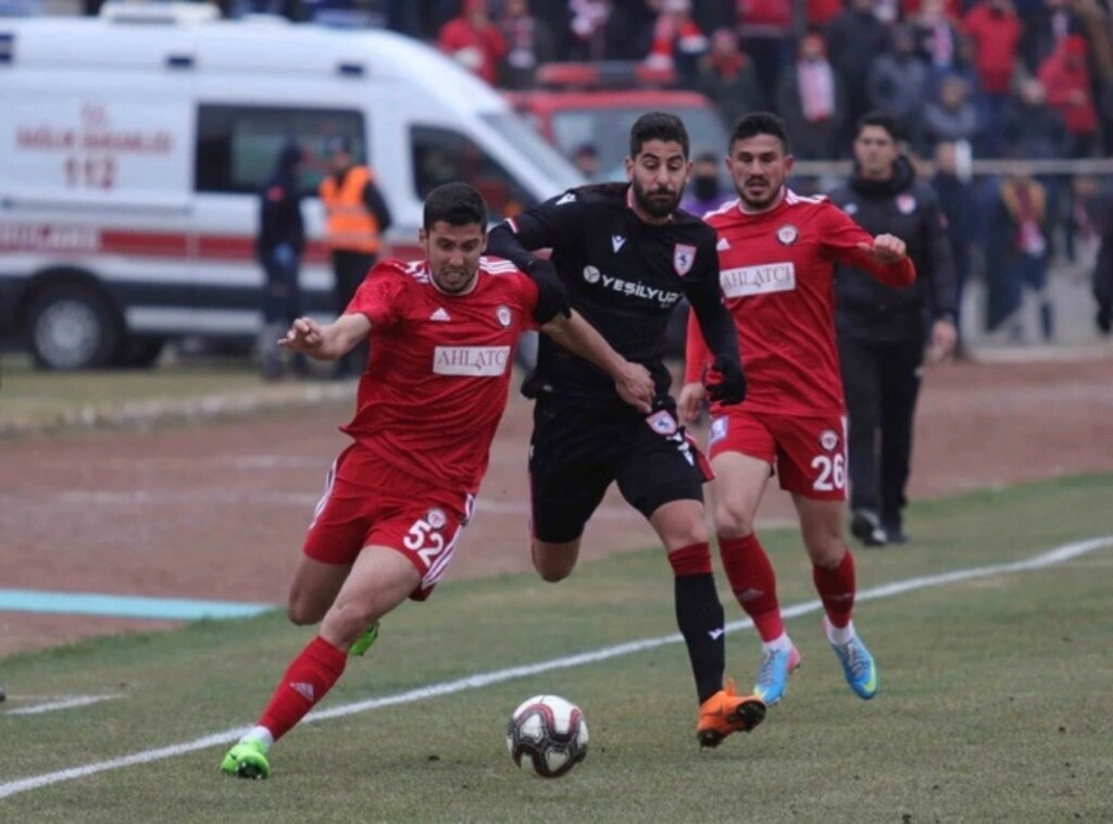 Çorumspor Samsunspor maçı fotoğrafları