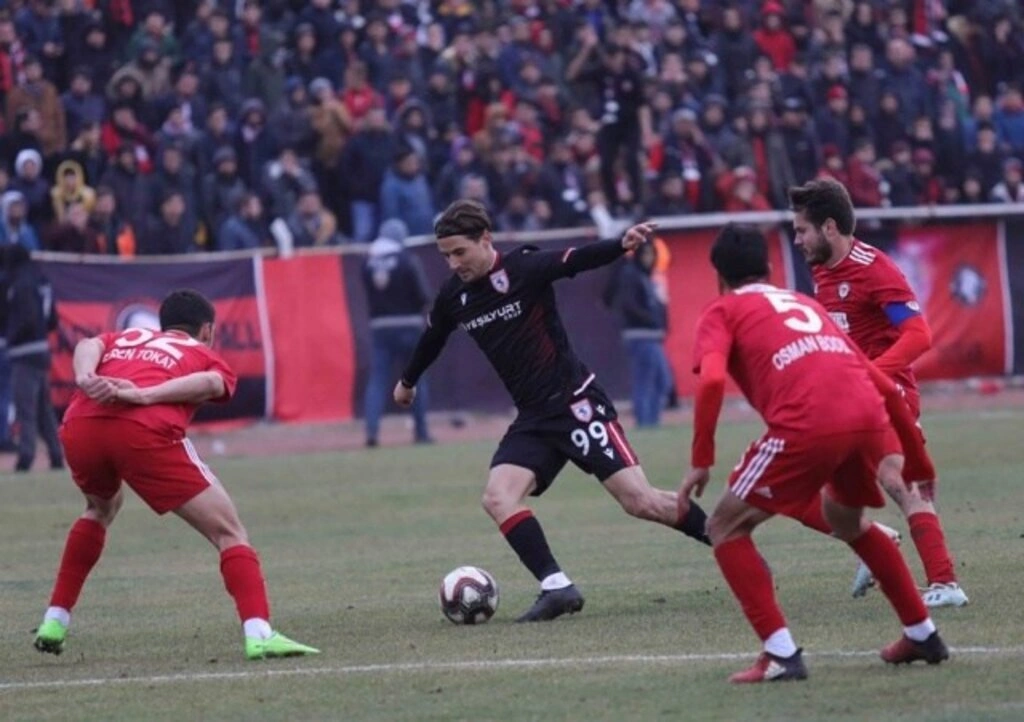 Çorumspor Samsunspor maçı fotoğrafları
