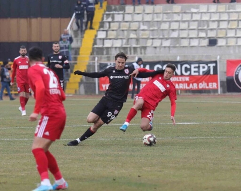 Çorumspor Samsunspor maçı fotoğrafları