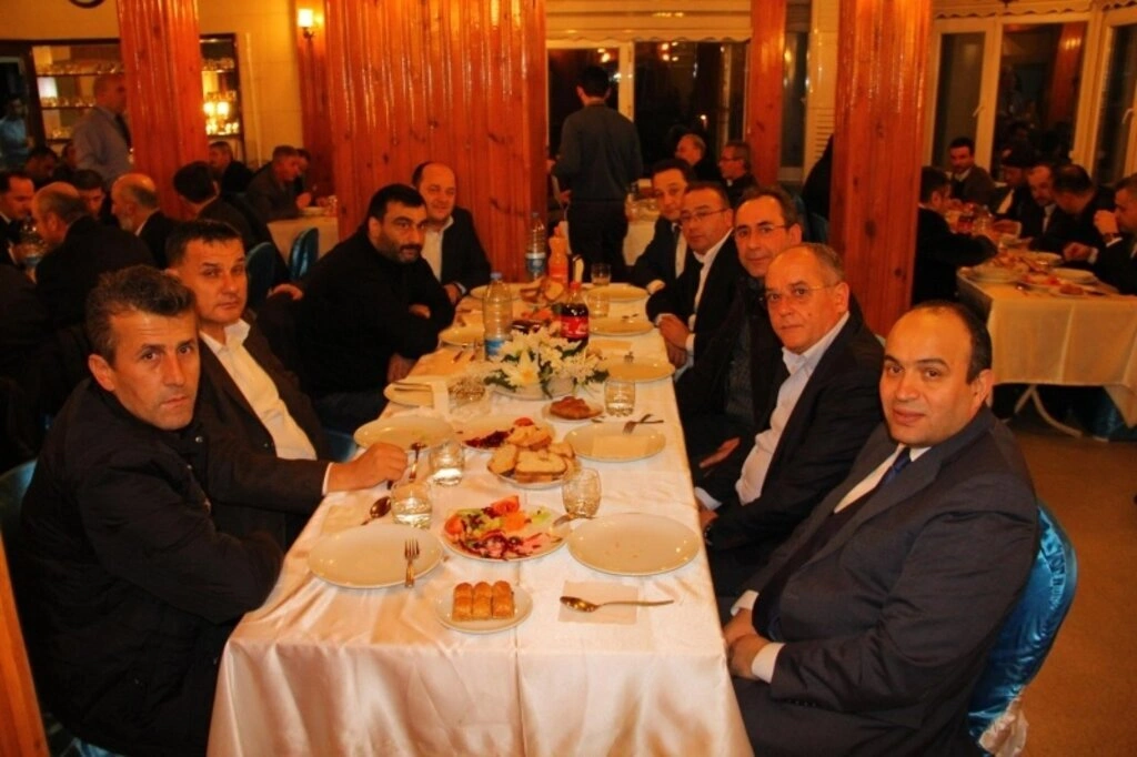 AK Parti Samsun İl Başkan Adayı Muharrem Göksel'in delegelere vermiş olduğu yemek programı