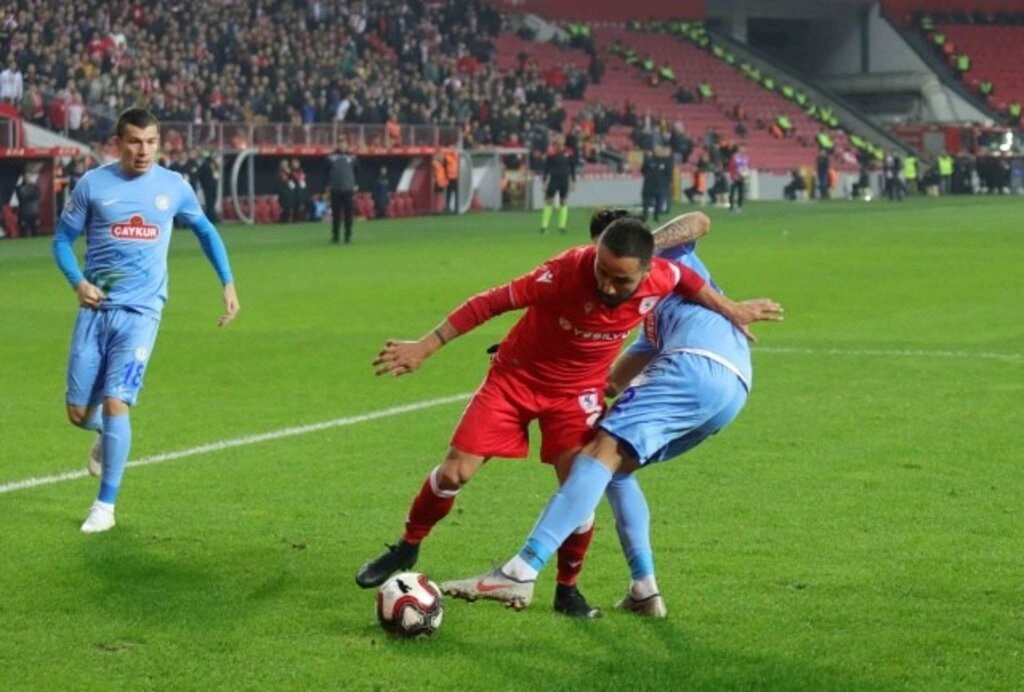 Samsunspor Çaykur Rizespor maçı fotoğrafları