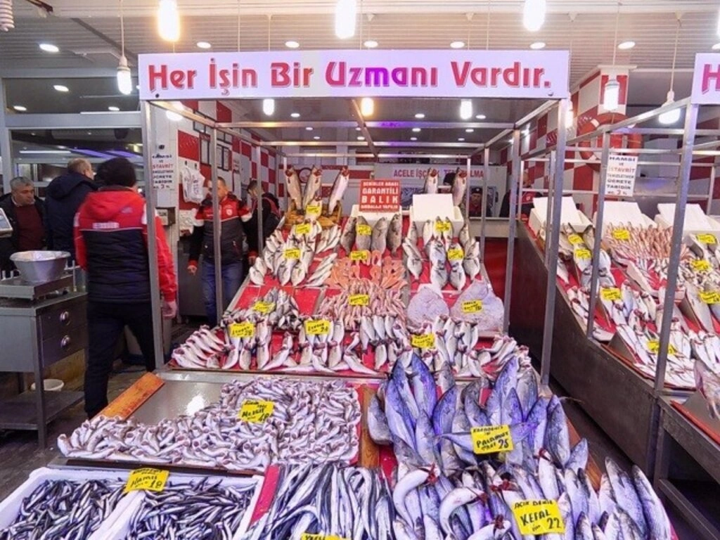 Samsun'da balık fiyatları