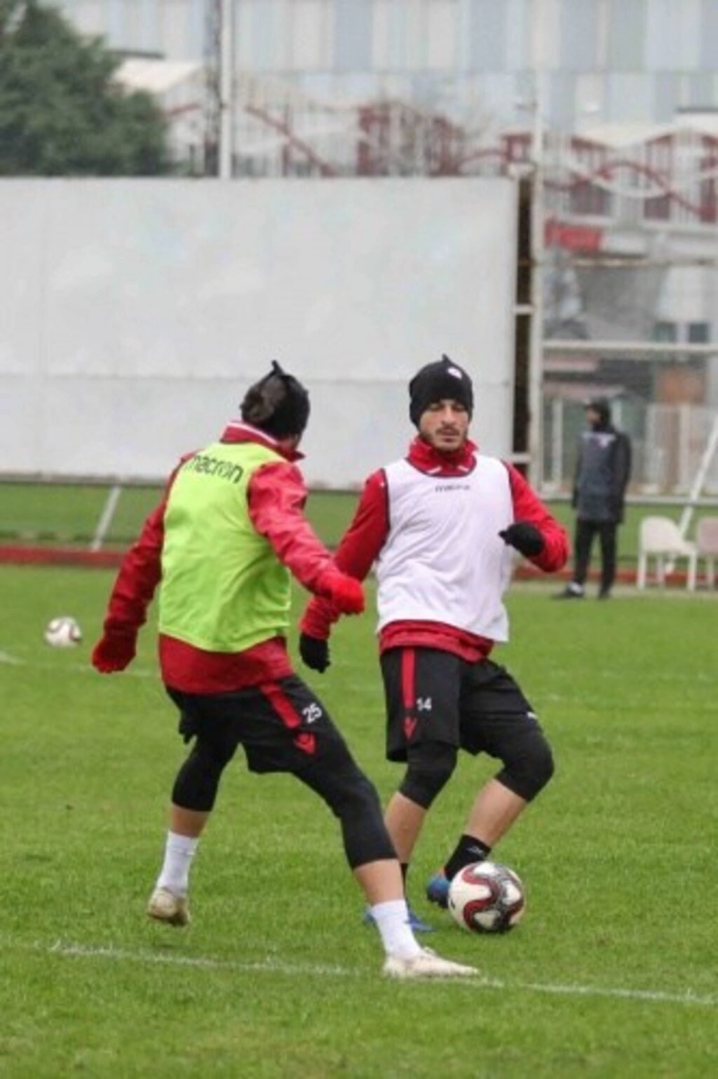 Samsunspor Gümüşhanespor maçının hazırlıklarını sürdürüyor