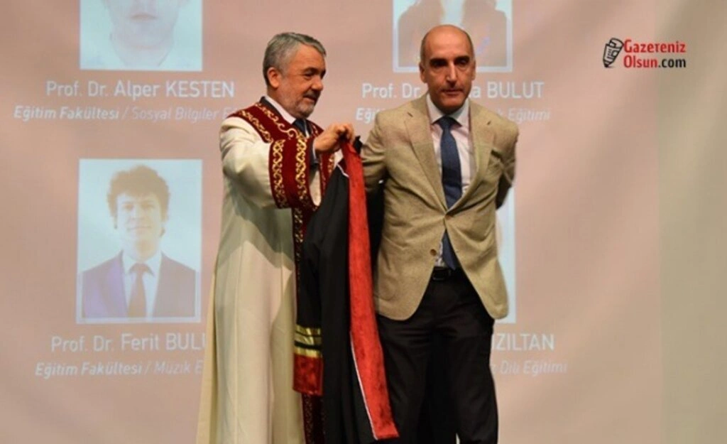 OMÜ’de Aşama Kaydeden Öğretim Üyeleri Biniş Giydi