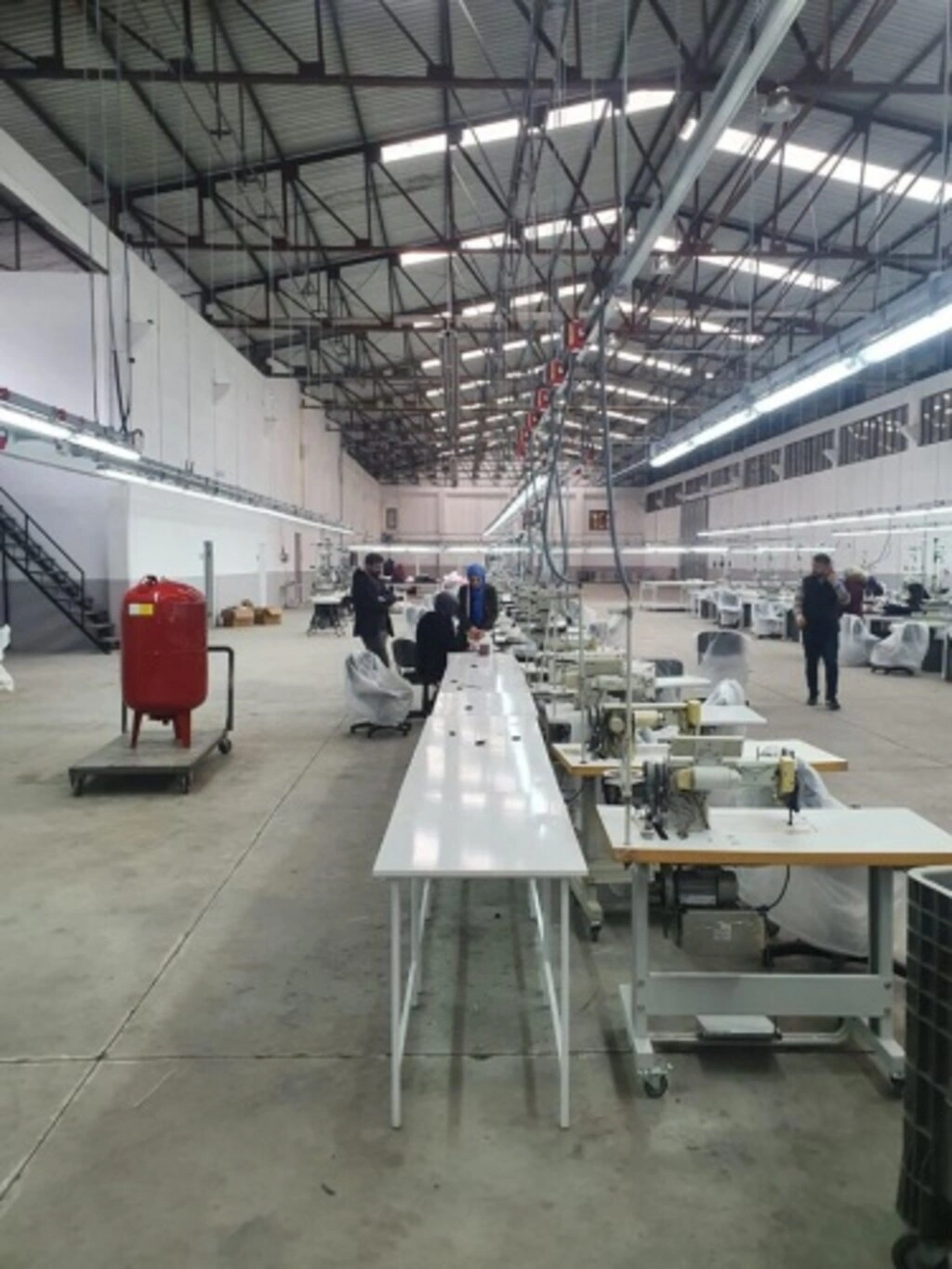 Tekkeköy'de 200 kişinin çalışacağı Tekstil Atölyesi açıldı