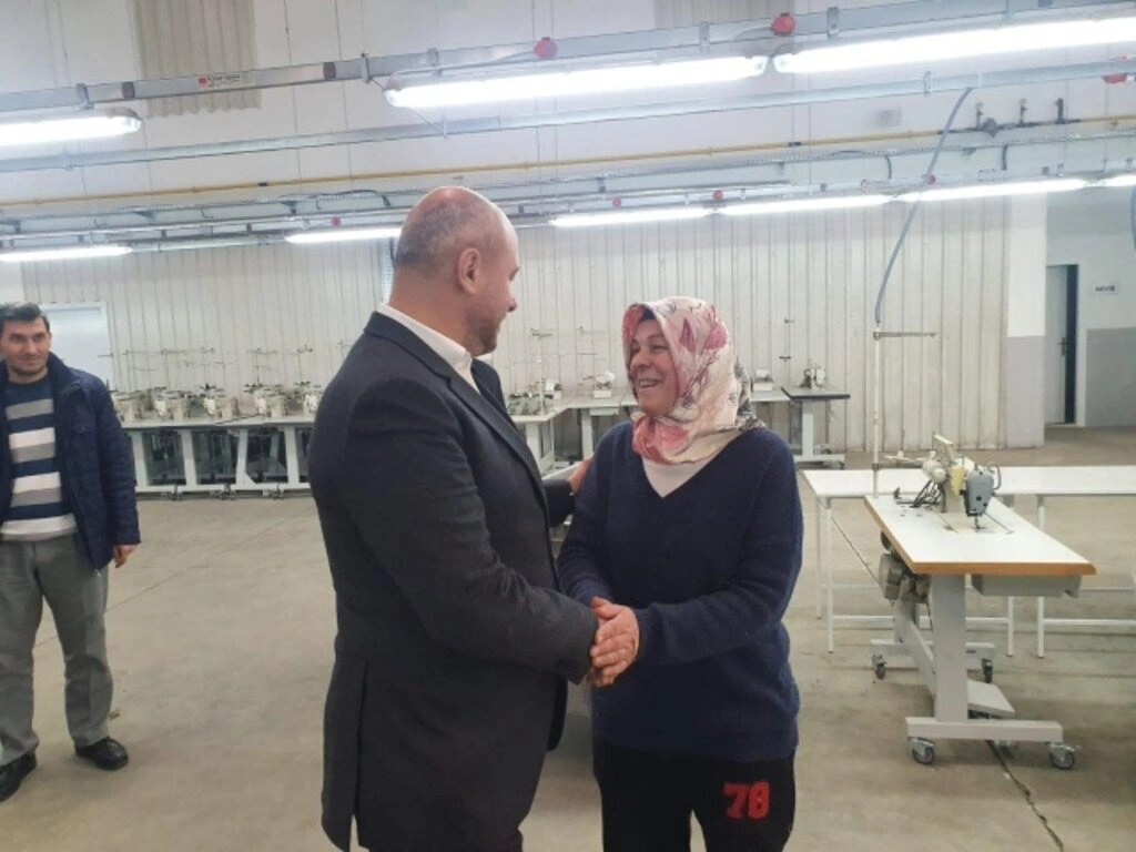 Tekkeköy'de 200 kişinin çalışacağı Tekstil Atölyesi açıldı